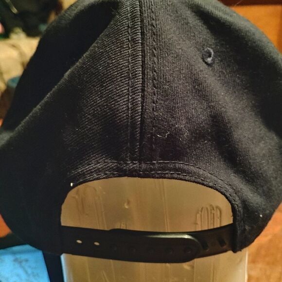 Nike Black Cotton Cap (0997) - Picture 3 of 5